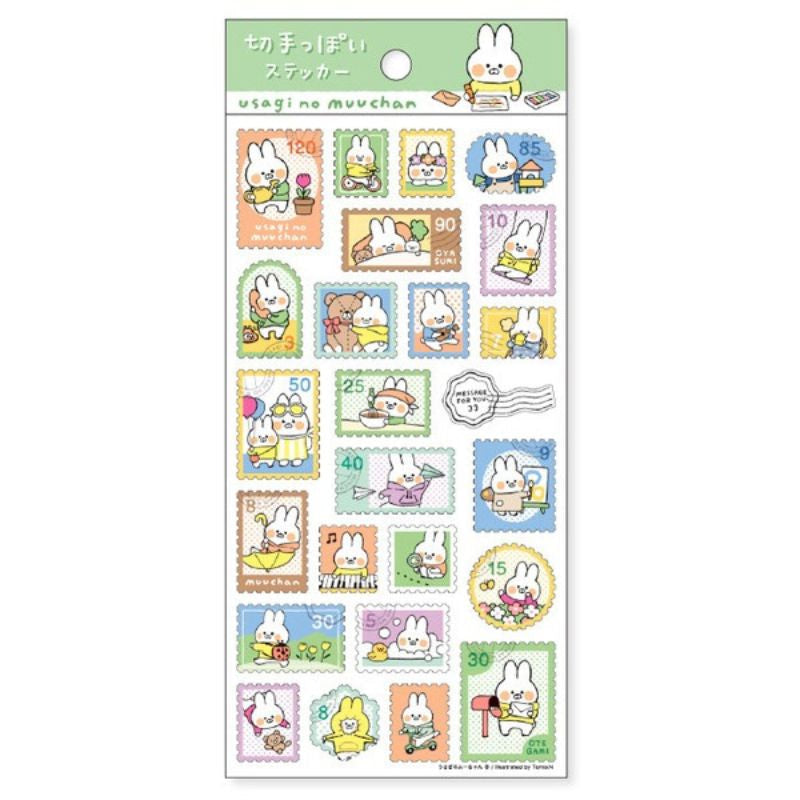 Japanse stickers Usagi no Muuchan