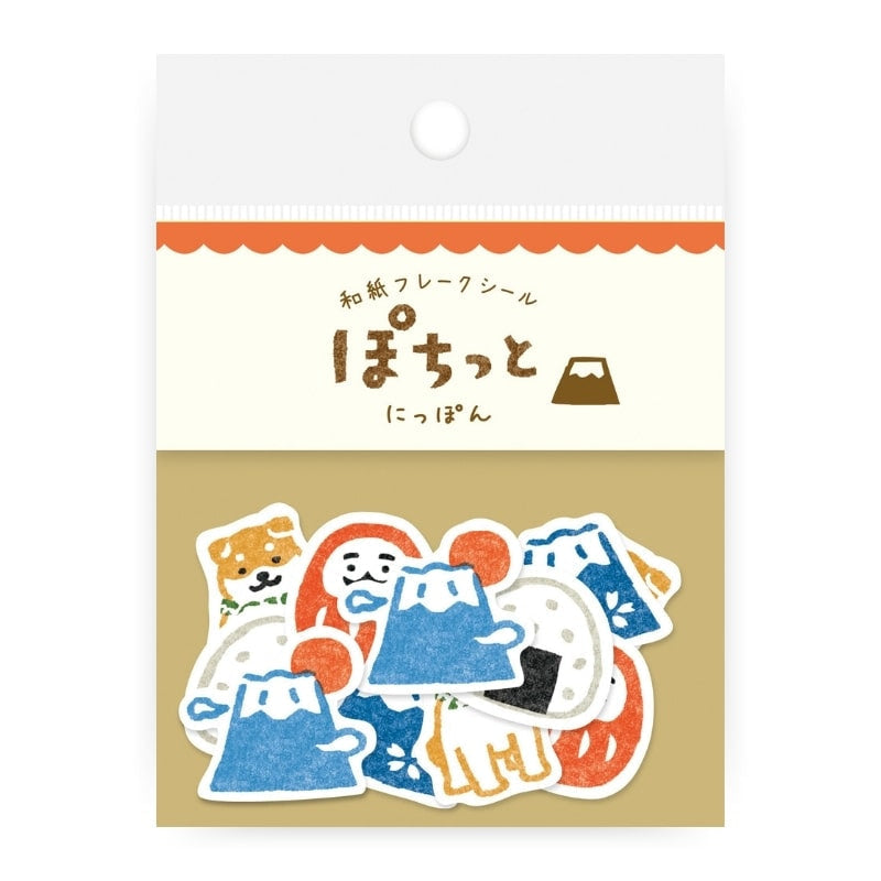 Japanse papieren stickers