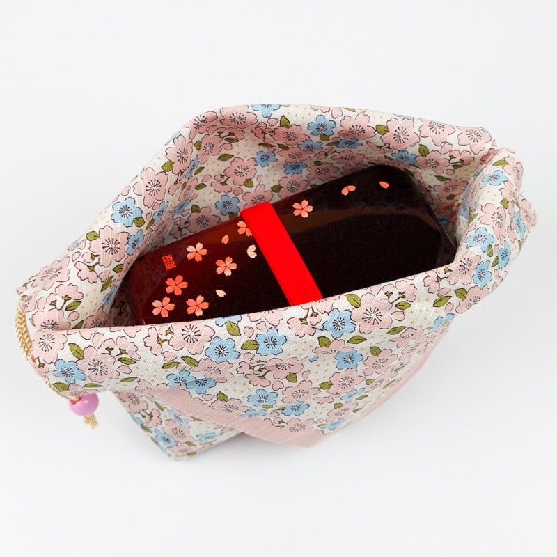 Stoffen Bento Tas - Sakura