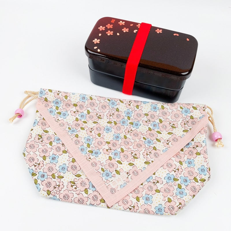 Stoffen Bento Tas - Sakura