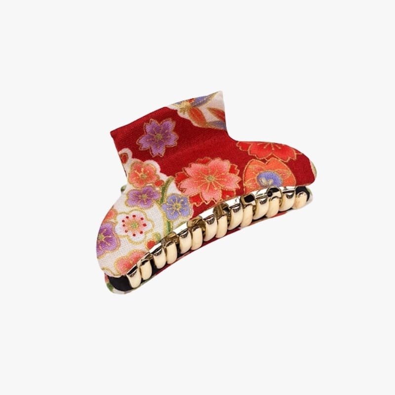 Stoffen Japanse Haarklem – Rood
