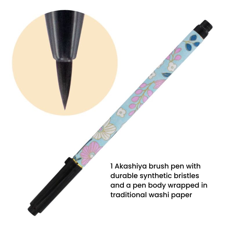 Sutra Copying Set met Hana Brush Pen