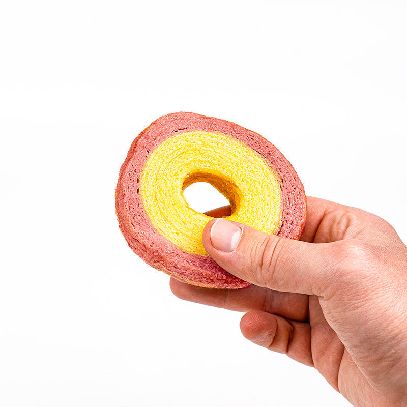 Taiyo Baumkuchen Cake - Melk & Aardbei