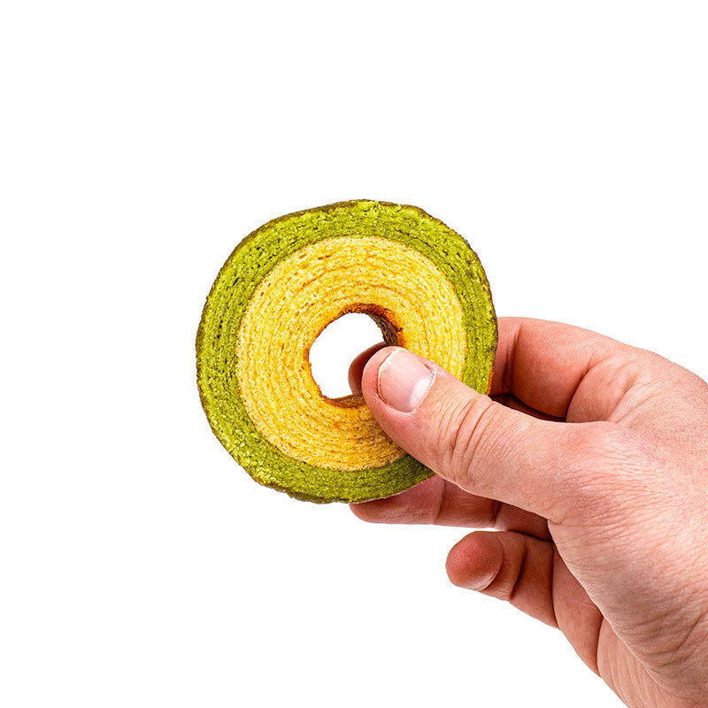 Taiyo Baumkuchen Cake - Melk & Matcha