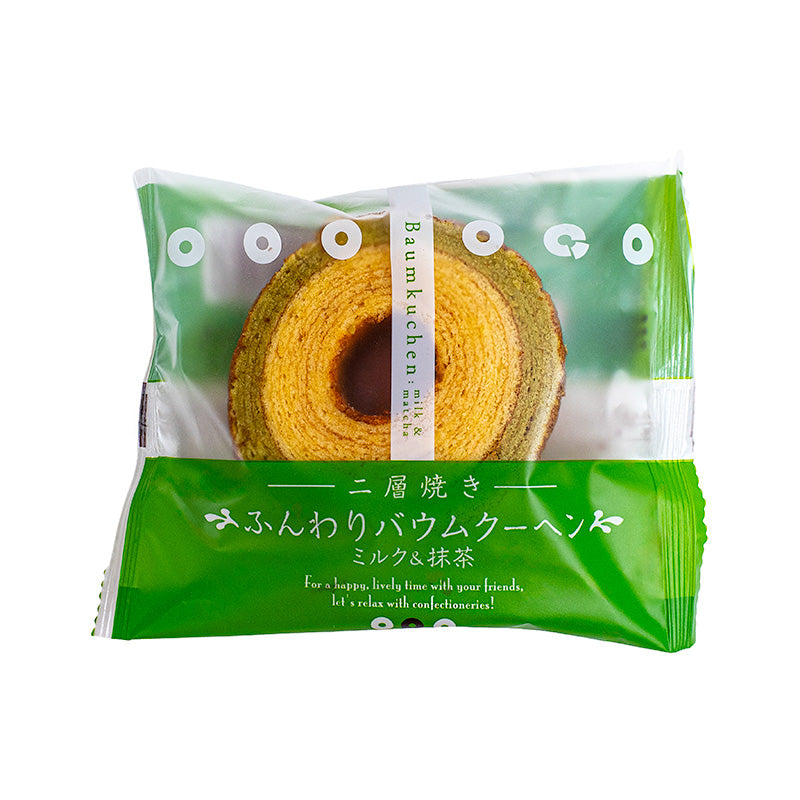 Taiyo Baumkuchen Cake - Melk & Matcha