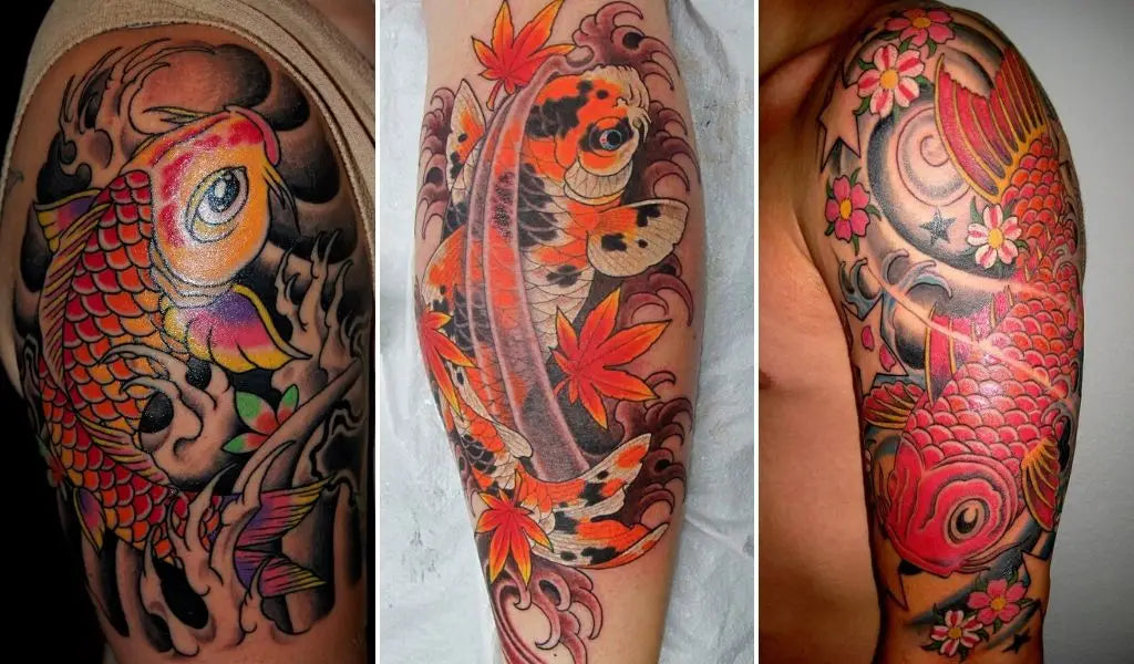 koi karper tattoo