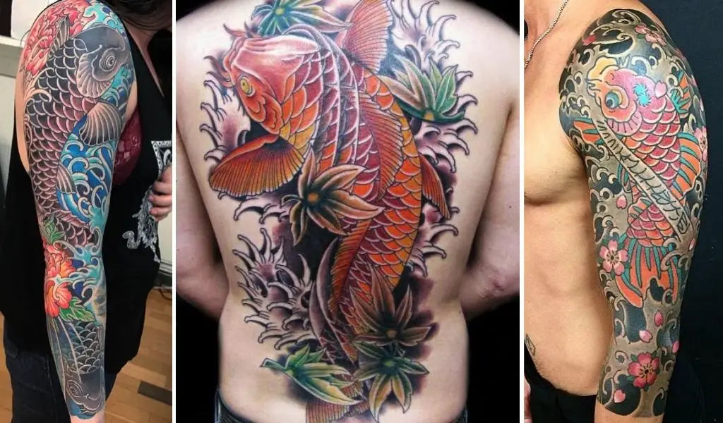 koi karper tattoo