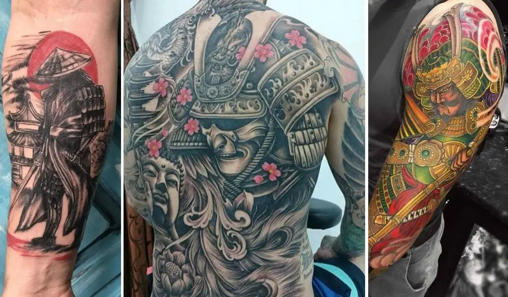 japanse samurai tattoo