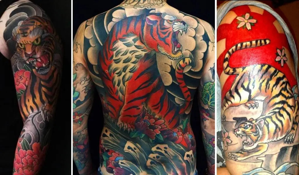 japanse tijger tattoo