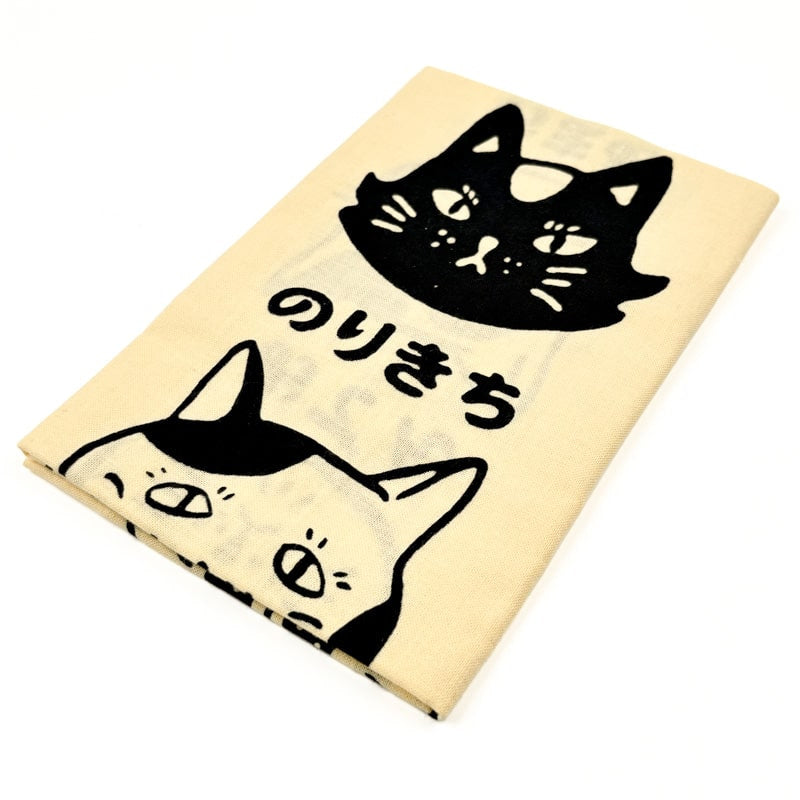 Tenugui Handdoek - Kattenprint