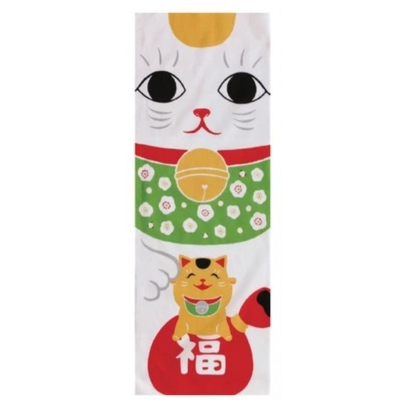 Tenugui Handdoek Maneki Neko