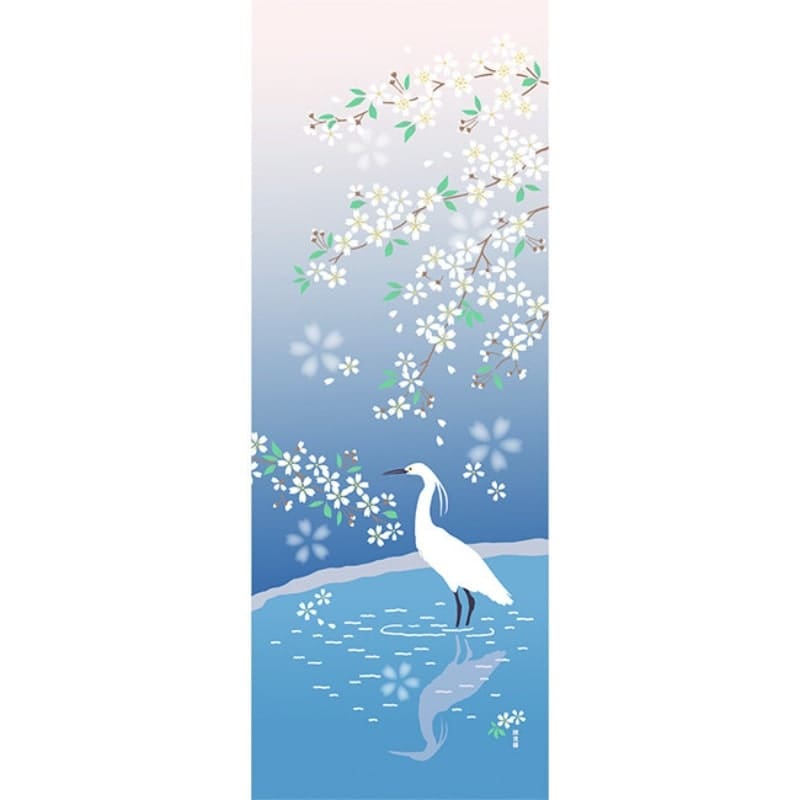Tenugui Japonais Yumezakura