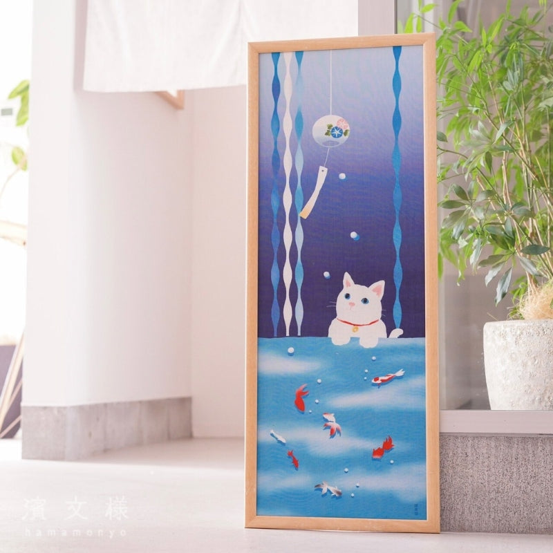 Tenugui - Summer Cat