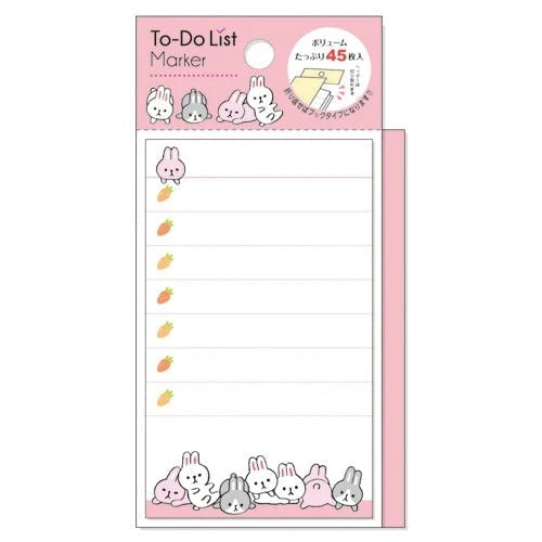 To Do List - Kawaii Konijn