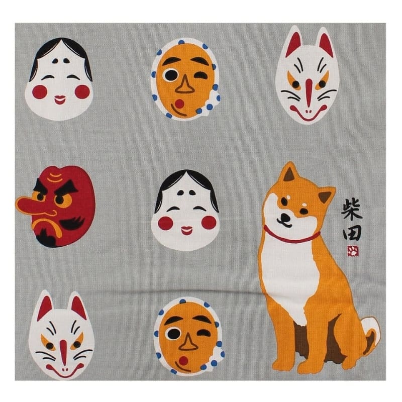 Tote Bag - Grijs Omote to Shiba