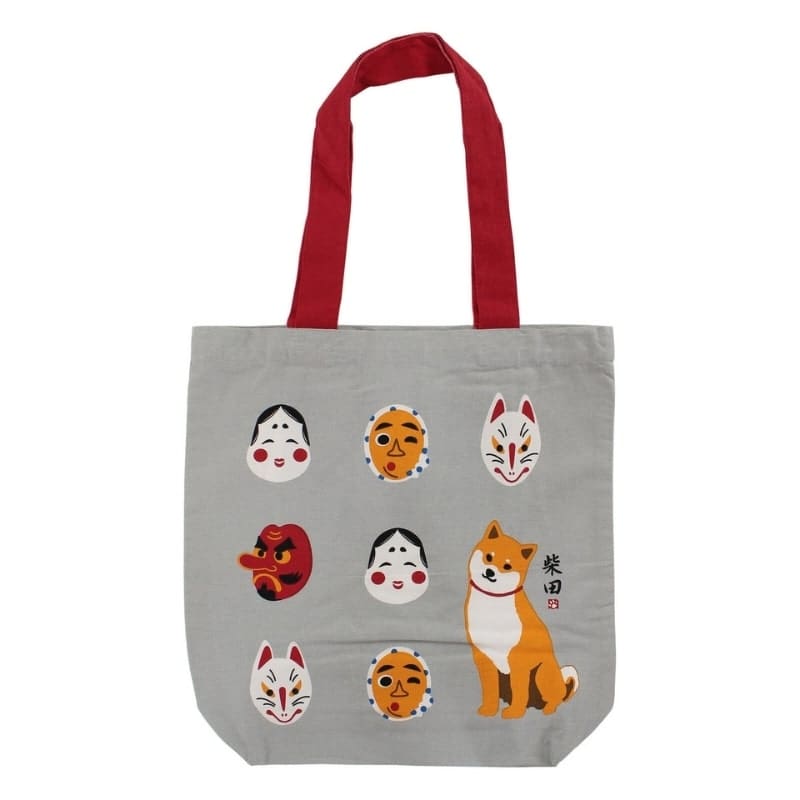 Tote Bag - Grijs Omote to Shiba