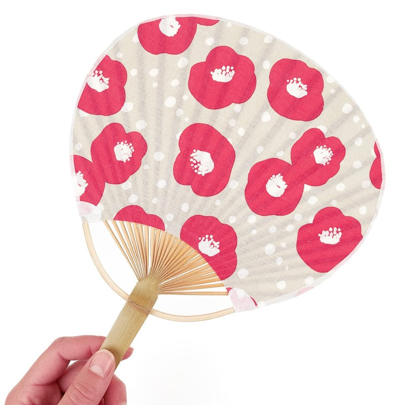 Uchiwa Waaier - Camellia