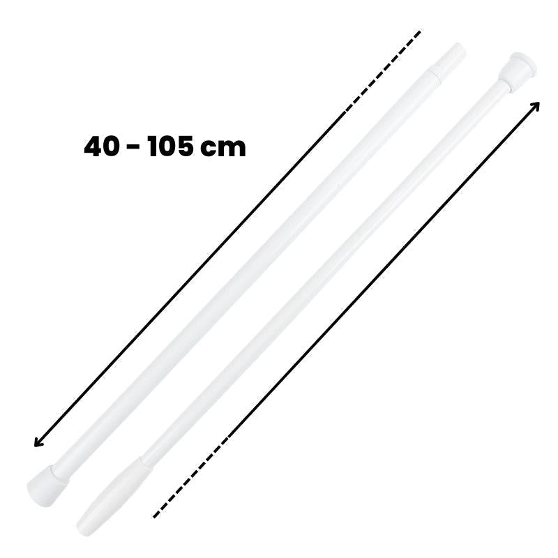 Verstelbare Stang Voor Deurgordijn 40-105 cm