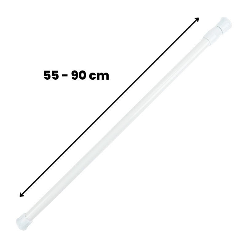 Verstelbare Stang Voor Deurgordijn 55-90 cm
