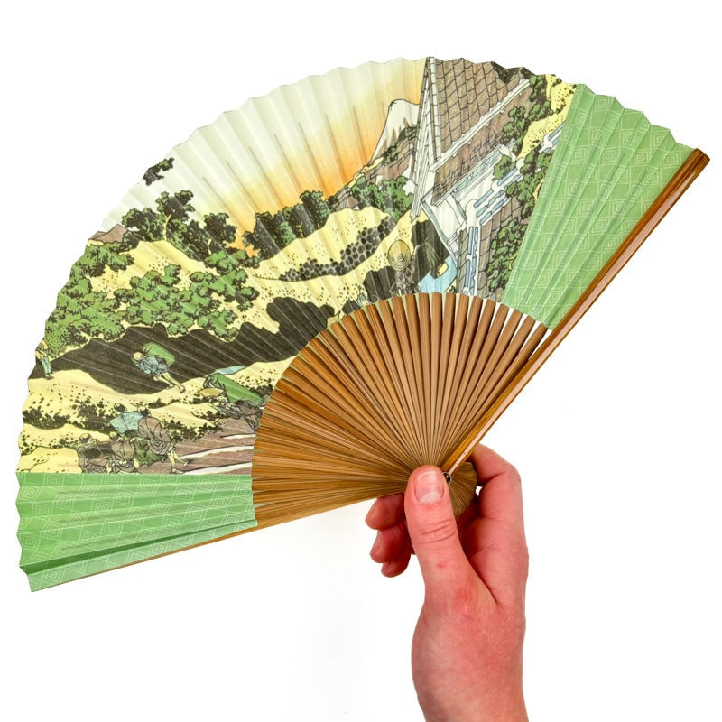 Waaier met Japanse Print