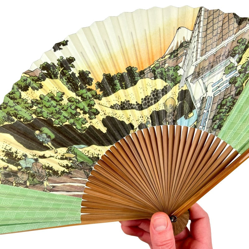 Waaier met Japanse Print