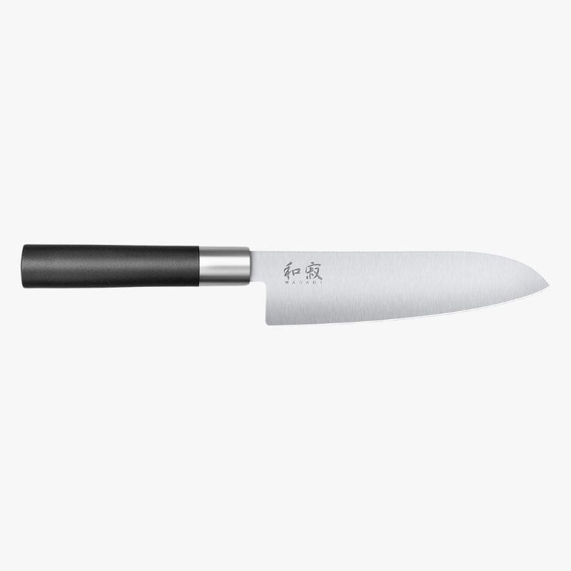 Wasabi Black Santoku Mes – 16,5 cm