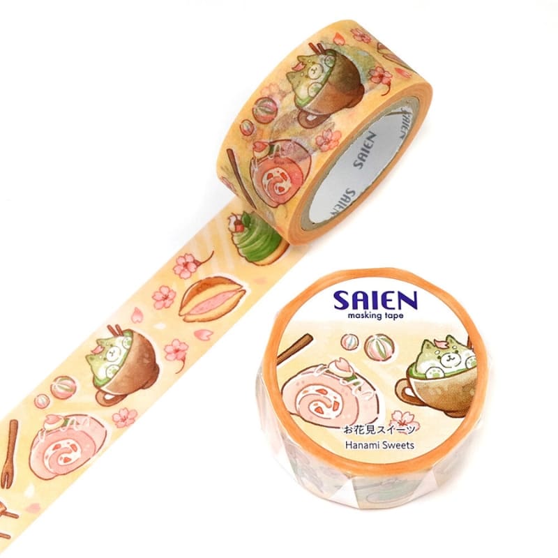 Japanse Washi Tape Hanami Snoepjes