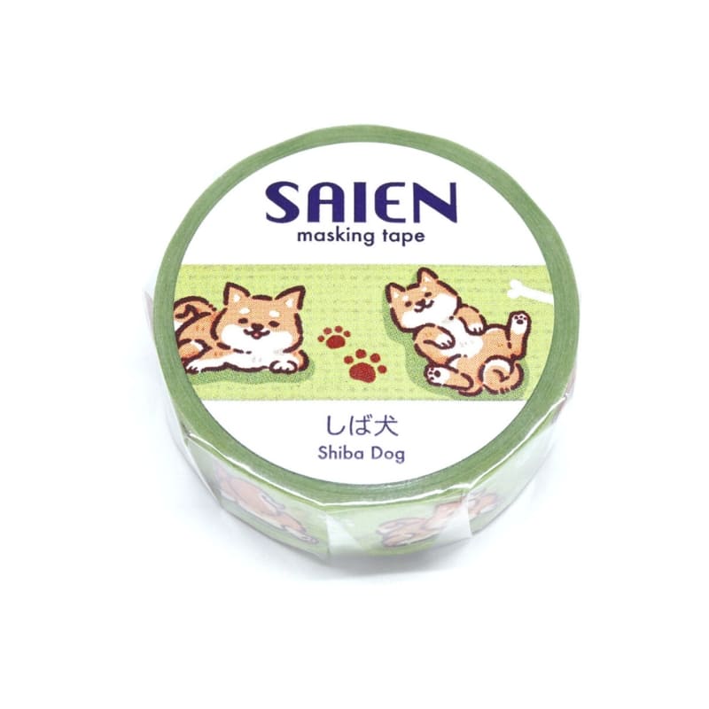 Japanse washi tape Shiba Inu