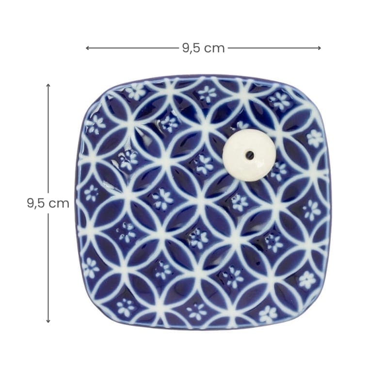 Wierookhouder Keramiek - Blauw - Shippoh