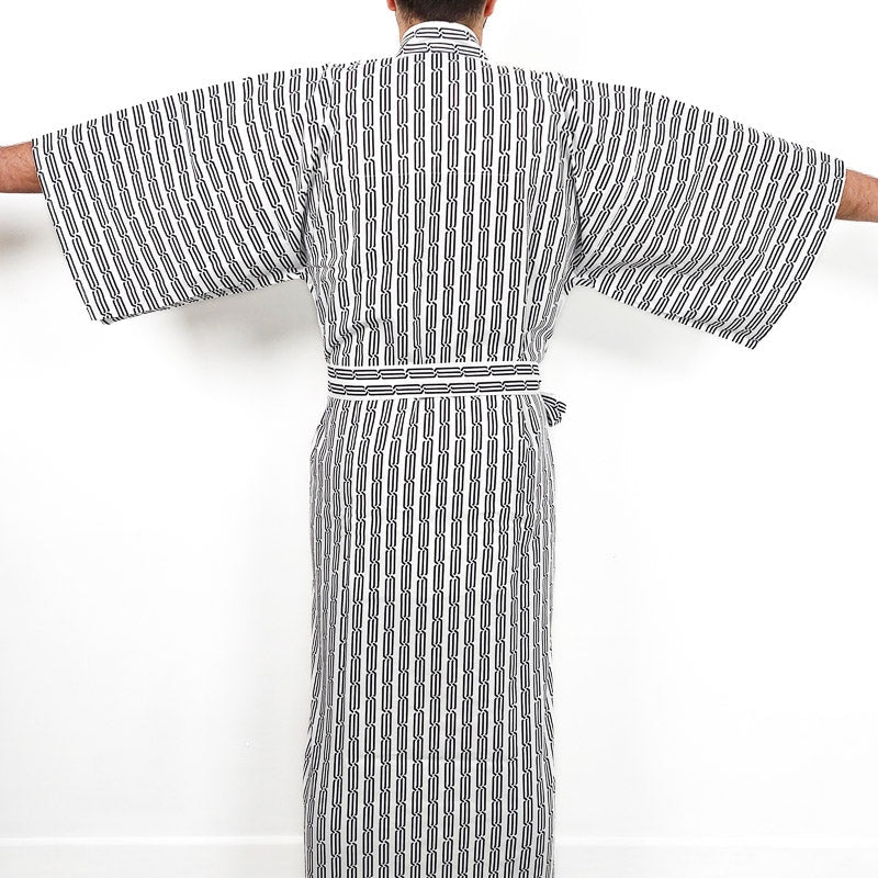 Witte Kimono Yukata