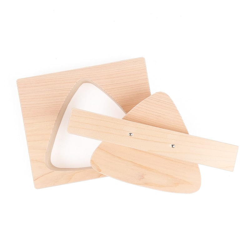 XL Onigiri Vorm - Cipressenhout