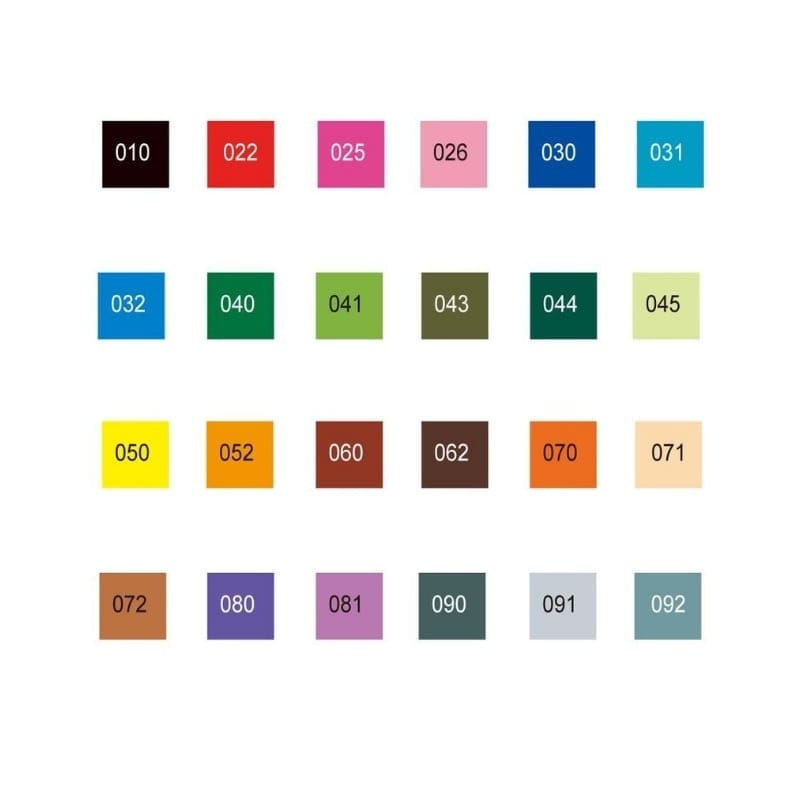 ZIG Brushpennen - Set Van 24