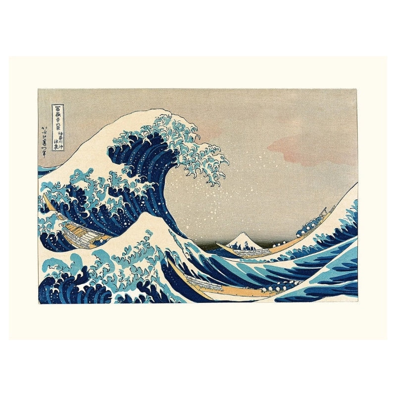 Hokusai Golf Kanagawa poster - 30 x 40 cm