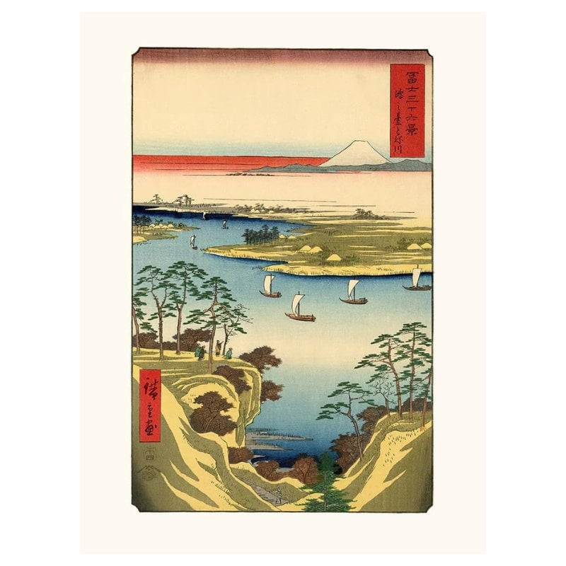 Hiroshige Japanse poster - A3