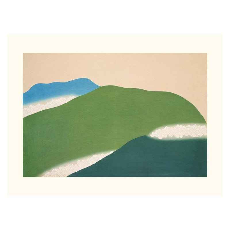 Japanse bergen poster - A3