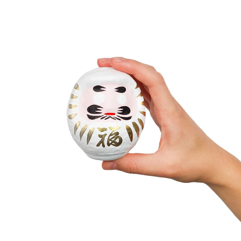 Set van 4 Japanse Daruma - 9 cm