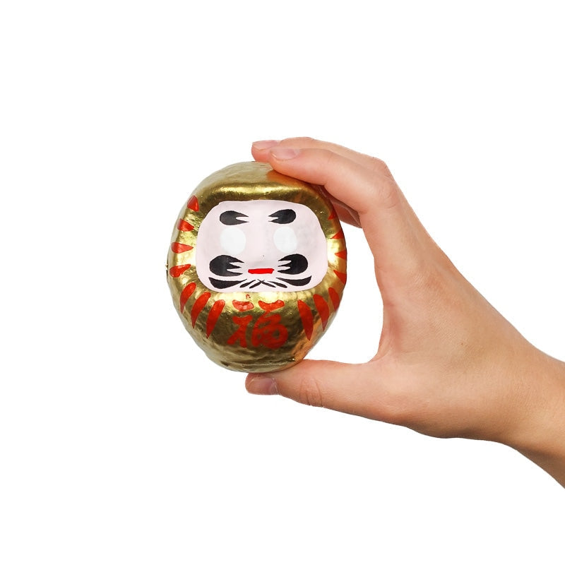 Set van 4 Japanse Daruma - 9 cm