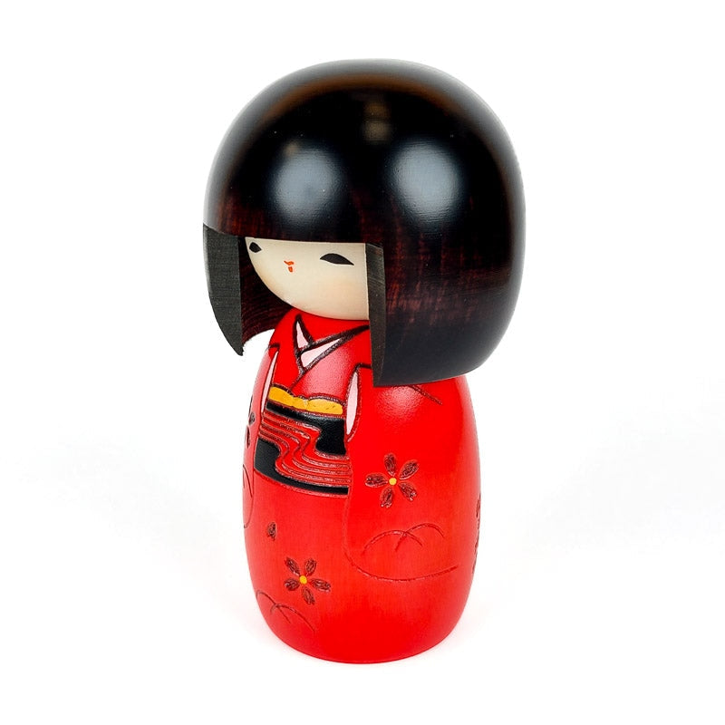 Rode Kokeshi pop