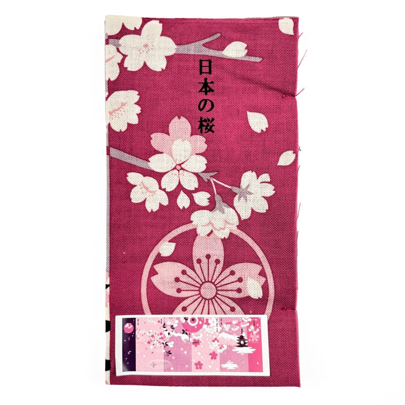 Sakura Japanse Tenugui-stof